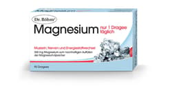 Dr. Böhm® Magnesium nur 1 Dragee täglich