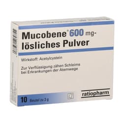 Mucobene 600 mg - soluble powder