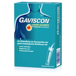 Gaviscon Liquid Sachets Mint Suspension zum Einnehmen