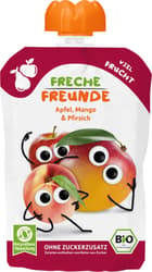 Freche Freunde BIO Quetschie Apfel, Mango & Pfirsich
