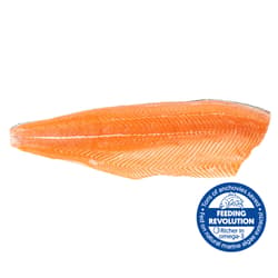 Salmon fillet with skin C-Trim
