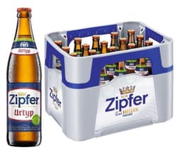 Zipfer Urtyp box of 20 (0,5L returnable)