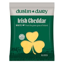 Dublin Dairy Irischer Cheddar Weiß in Scheiben