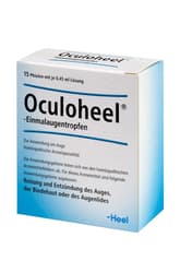 Oculoheel disposable eye drops