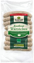 Alnatura BIO grilled sausages