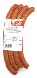Landfleischerei Stickler Käsekrainer thin