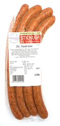 Landfleischerei Stickler Chili Käsekrainer thin