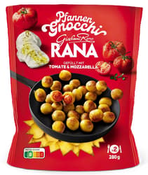Stuffed pans Gnocchi Tomato Mozzarella