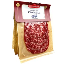 Pöhl am Naschmarkt Salame con cingiale spuntino geschnitten