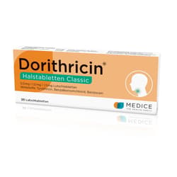 Dorithricin Halstabletten Classic 0,5 mg / 1,0 mg / 1,5 mg Lutschtabletten