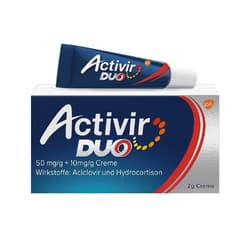 Activir Duo 50 mg/g + 10 mg/g cream
