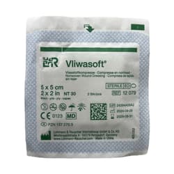 Vliwasoft Vlieskompressen 6 fach steril 5cm x 5cm