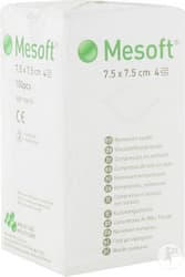 MESOFT Vlieskompresse unsteril  7,5X7,5CM