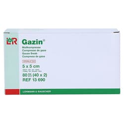 Mullkompressen Gazin 16-fach steril 5X5