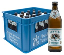 Tegernseer Spezial 20er crate (0,5l returnable)
