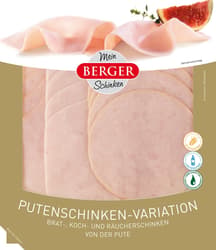 Berger Putenschinken Variation geschnitten