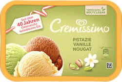Cremissimo Pistachio Vanilla Nougat Ice Cream