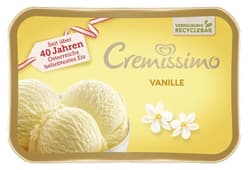Cremissimo Vanille Eis (tiefgekühlt)