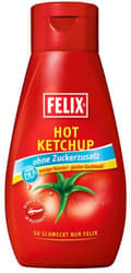 Felix Hot Ketchup ohne Zuckerzusatz
