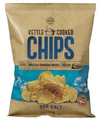 Crispy Kettle Chips Sea Salt