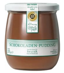 To the Dorfkrug chocolate pudding