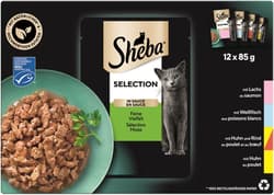 Sheba Selection in Sauce Fine Variety (12x85g)
