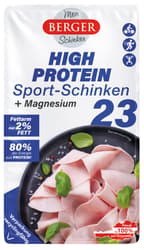 Berger High Protein Sportschinken geschnitten