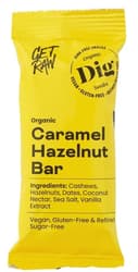 GET RAW ORGANIC Caramel Hazelnut Bar