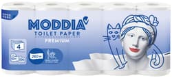 Moddia Toilet Paper 10 rolls 180 sheets 4ply