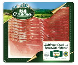 Christanell Südtiroler Speck g.g.A. geschnitten