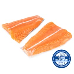 FJORU ASC salmon tail piece with skin