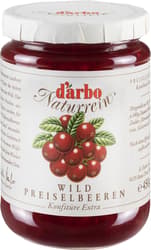 Darbo Wildpreiselbeer Konfitüre