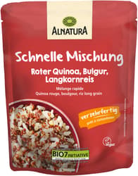 Alnatura BIO Roter Quinoa, Bulgur, Langkornreis