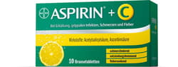 Aspirin + C effervescent tablets