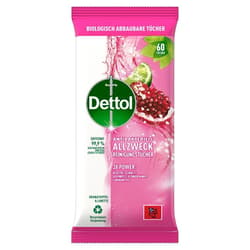 Dettol All Purpose Cleaning Wipes Pomegranate & Lime