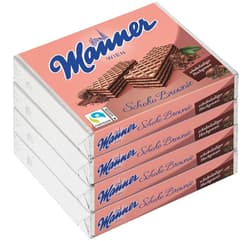 Manner Schoko-Brownie Schnitten 4x75g