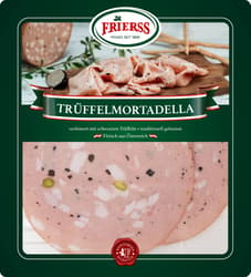 Frierss Trüffel Mortadella geschnitten