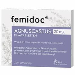 Femidoc Agnucast Tablets 20mg 90 Capsules
