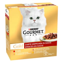 GOURMET Gold Zarte Häppchen (8x85g)