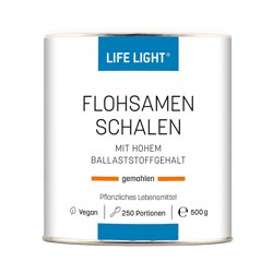 Flohsamenschalen gemahlen 500 g
