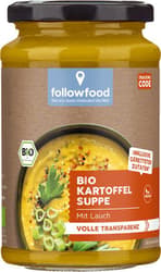 Followfood BIO Suppe Kartoffel mit Lauch