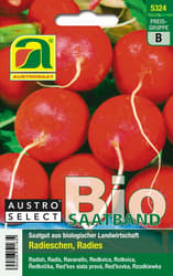 Austrosaat BIO Saatband Radies Wiener Rotes Treib