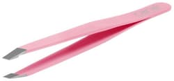 Canal tweezers slanted 9 cm light pink 2302-02