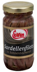 Elfin Anchovy Fillets in Sunflower Oil