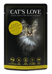 CAT'S LOVE ADULT Kalb & Truthahn Pur
