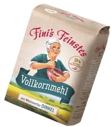 Fini's Feinstes Dinkelvollkornmehl aus dem Weinviertel