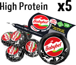 Mini Babybel "Protein" 5x20g