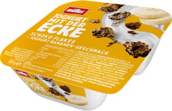 Müller Joghurt mit der Ecke Schokoflakes