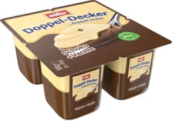 Müller Doppeldecker Schoko + Vanillesoße 4x125g