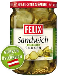 Felix sandwich cucumber mild sweet-sour